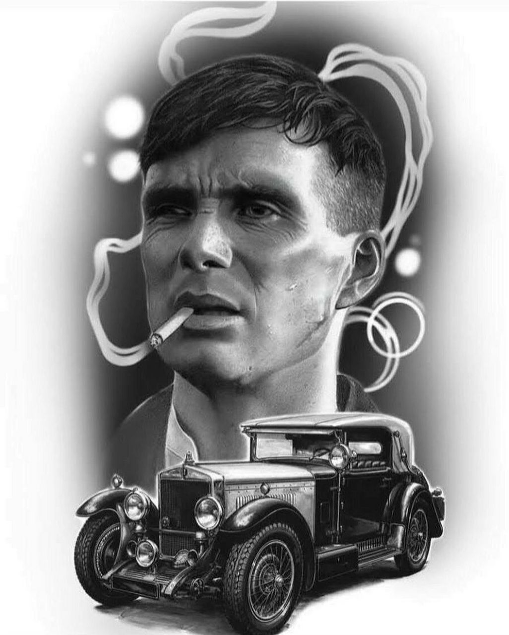 浴血黑帮纹身|剃刀党 浴血黑帮特别好看,这个纹身也特别喜欢#杭州纹身