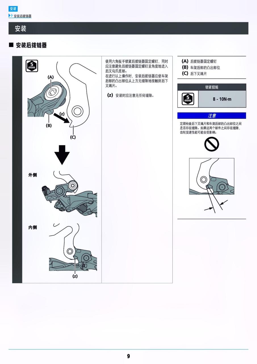 禧玛诺碟刹调整图解图片