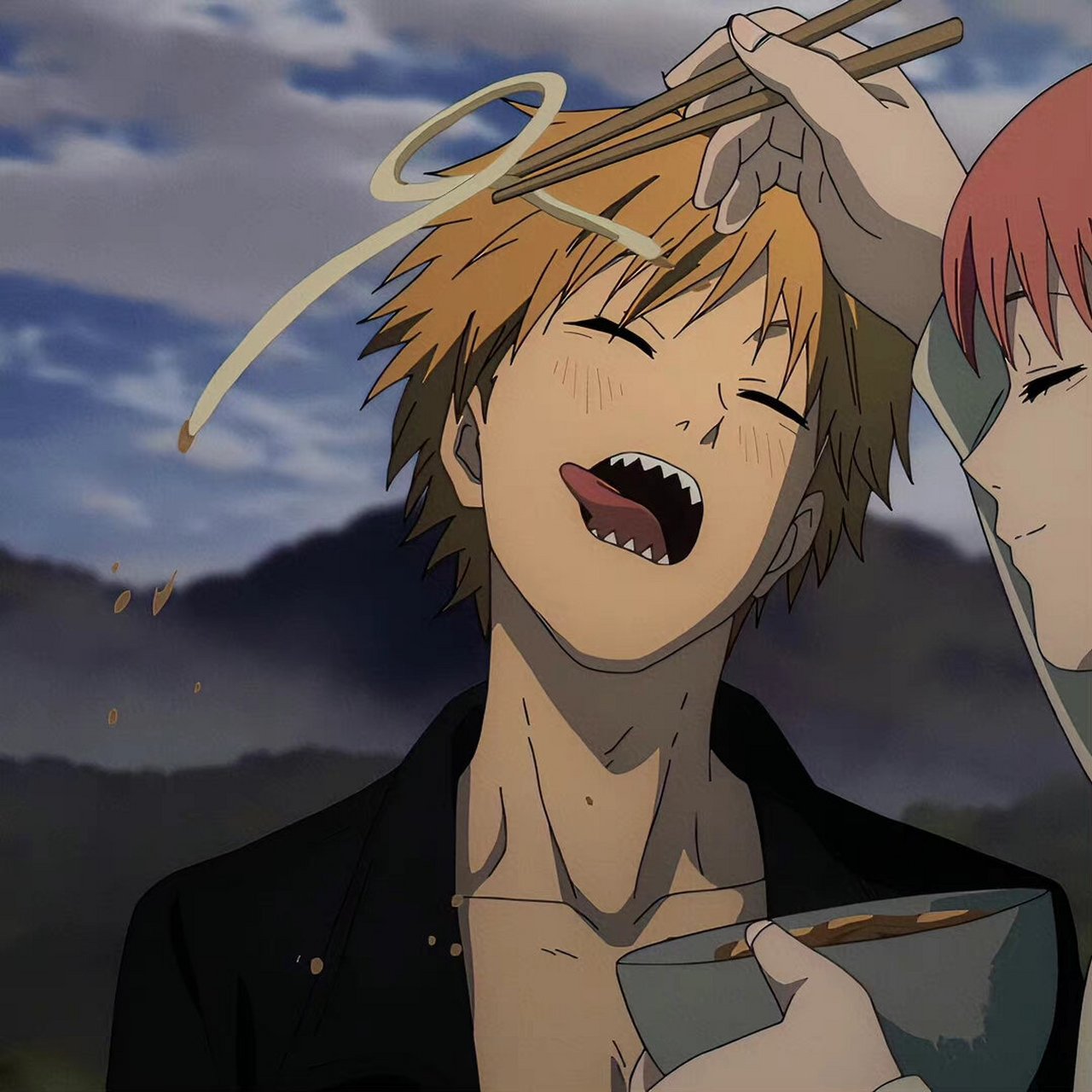 玛奇玛和电次/两个缺爱的宝宝 玛奇玛和电次面无表情地看了数场电影