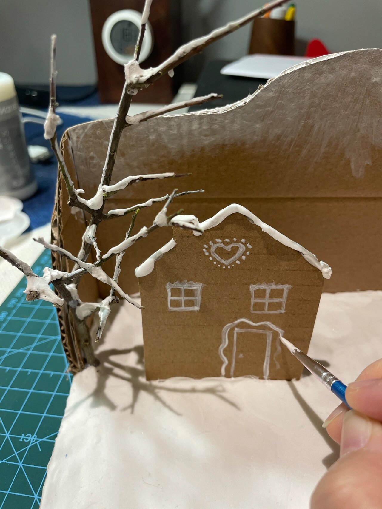 幼儿手工|超轻粘土之winter is coming! 冬天来了,春天还会远吗?