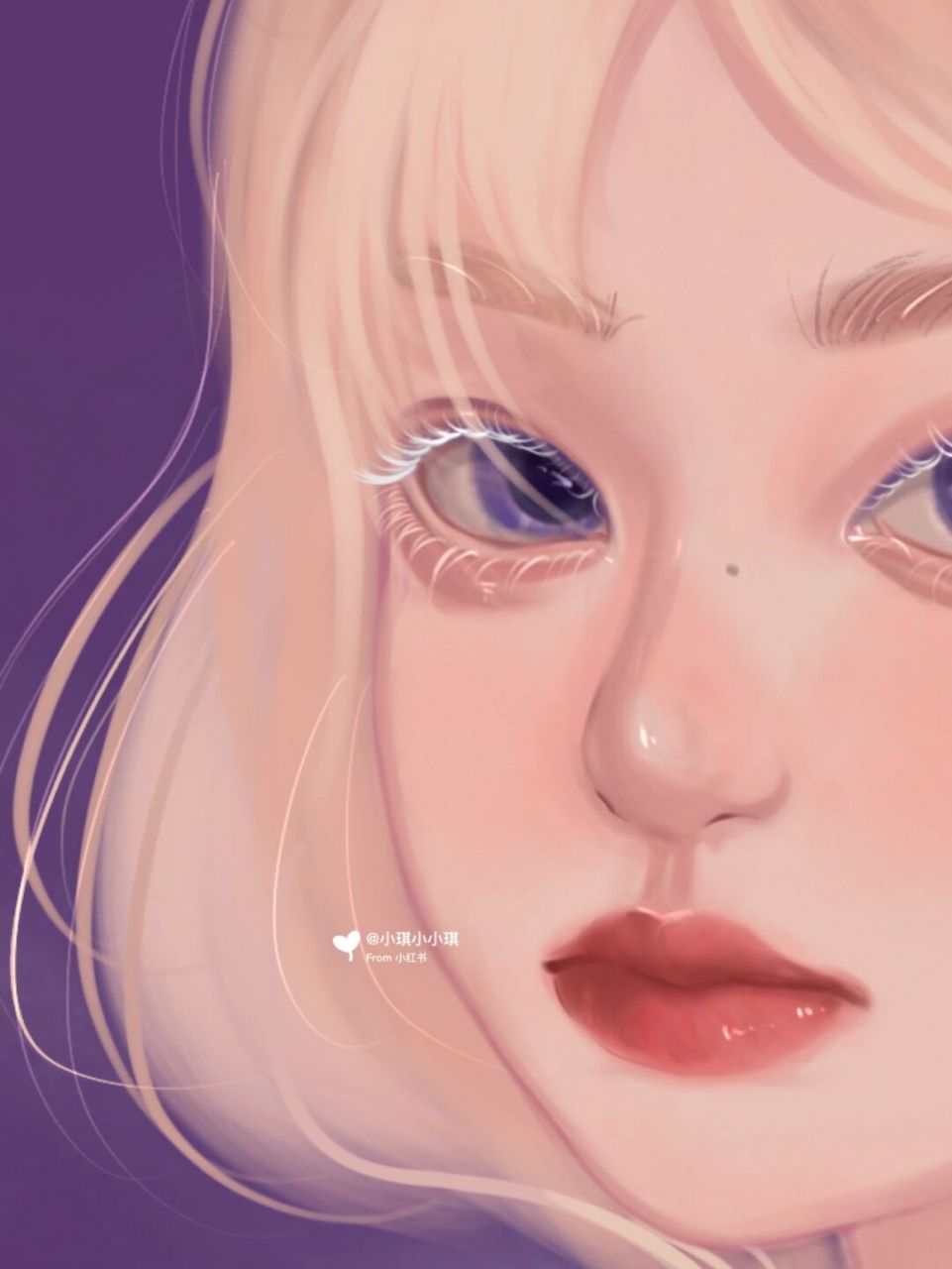 画漂亮小姐姐 #手绘头像