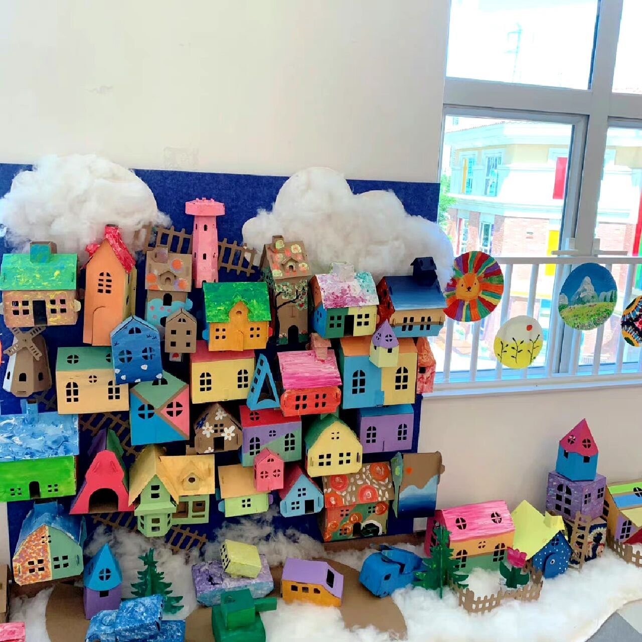 幼儿园美工室环境创设 这样的美工室也太漂亮了叭 我都想去上幼儿园了