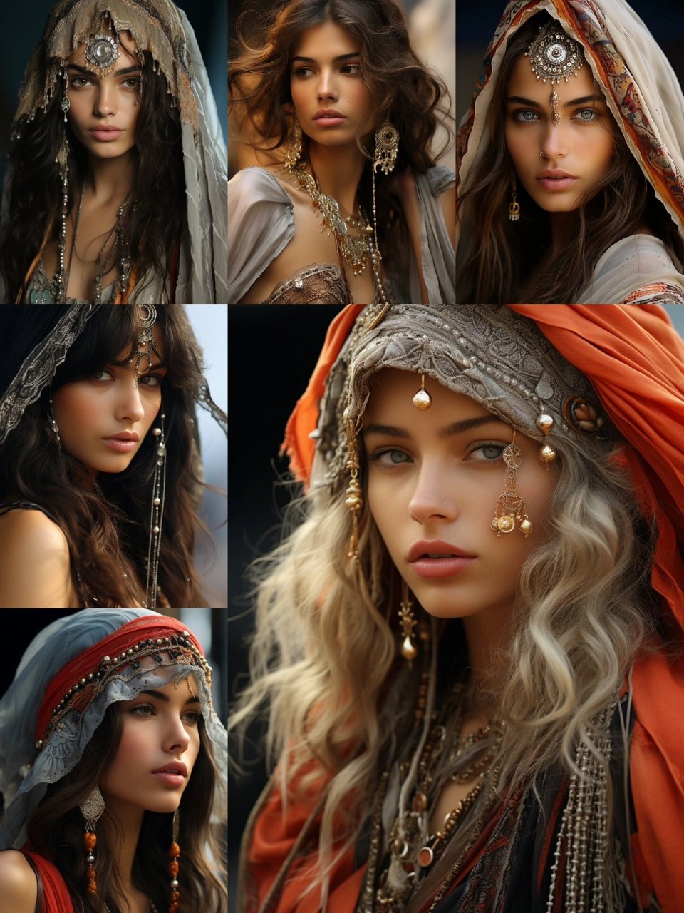 ai设计丨gypsies 吉普赛服饰  吉普赛服饰和饰品特点 	 吉普赛服饰和