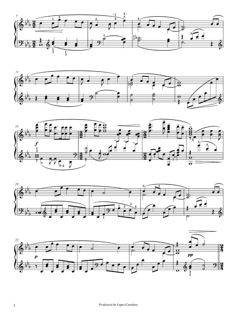 王建中《山丹丹花开红艳艳》原版钢琴谱 需要私信,否则发不了.