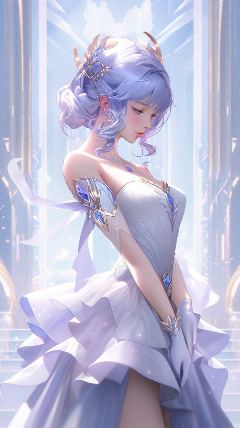 英雄联盟 水晶玫瑰琴女娑娜