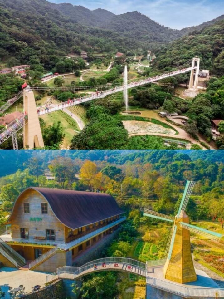 乐在其中的宝藏景点~ 景区简介 广州二龙山花园位于增城区小楼镇邓