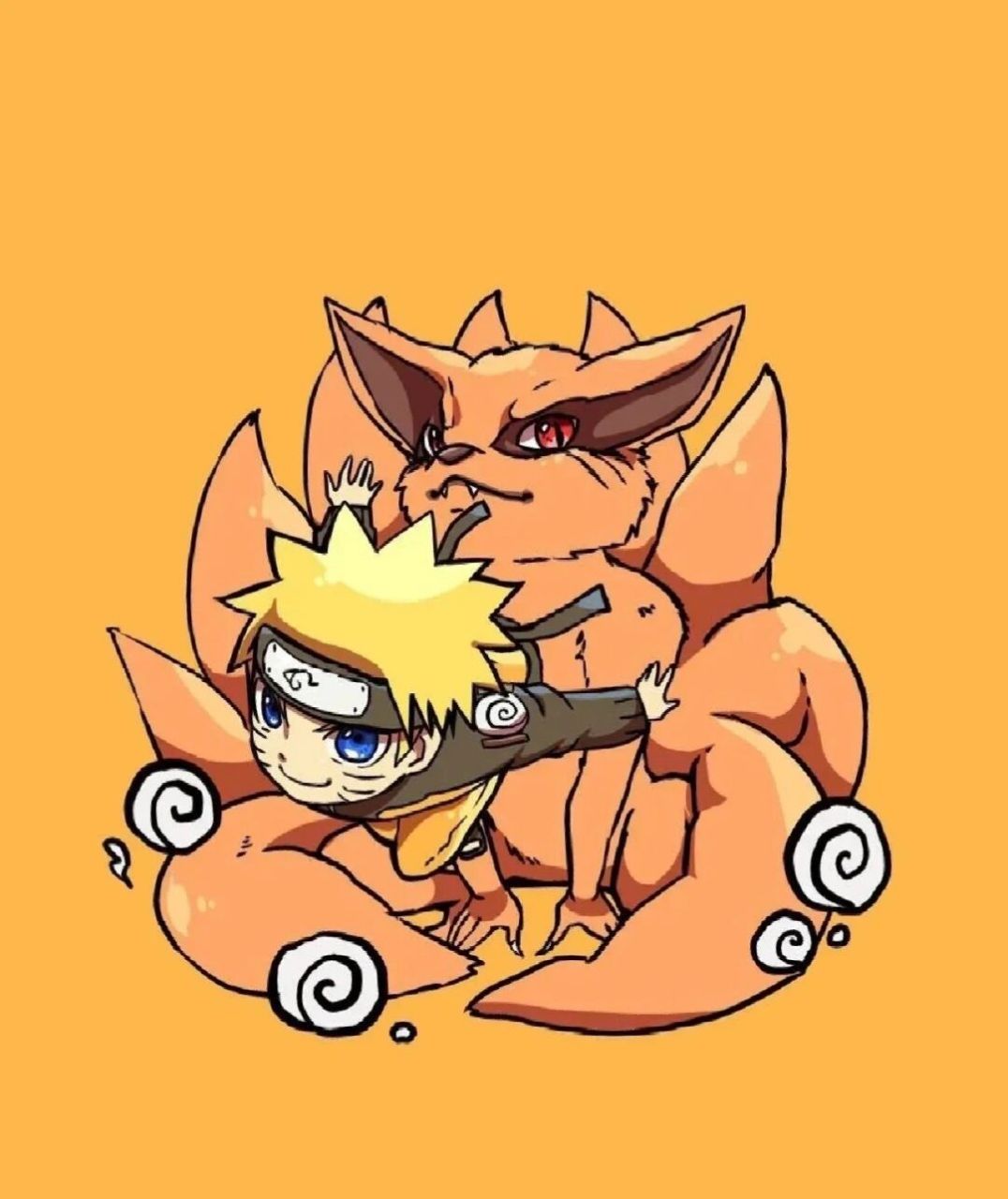 火影忍者1～9尾的头像