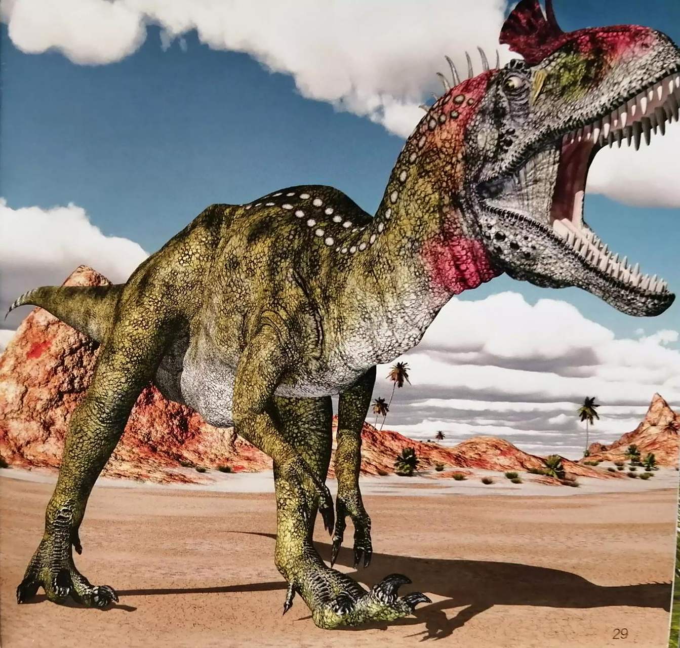 《恐龙百科61冰脊龙》之变似狗非狼 ai绘画生成新年专属头像.