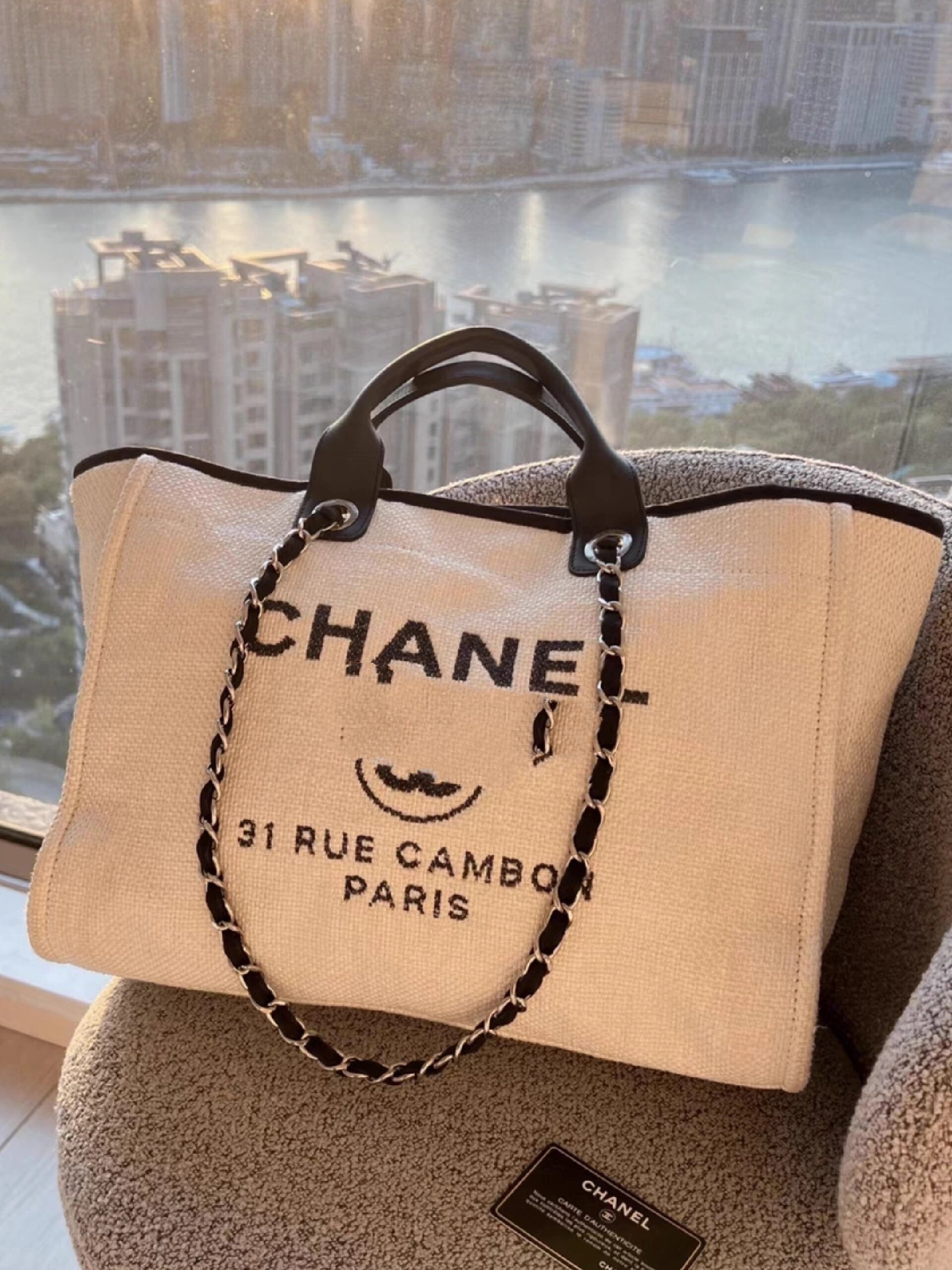 日常收包|香奈儿沙滩包901.1w