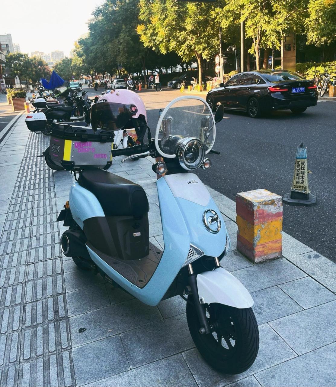 五羊本田净源v3 电动车 电机原厂 搭配远驱240控制器.