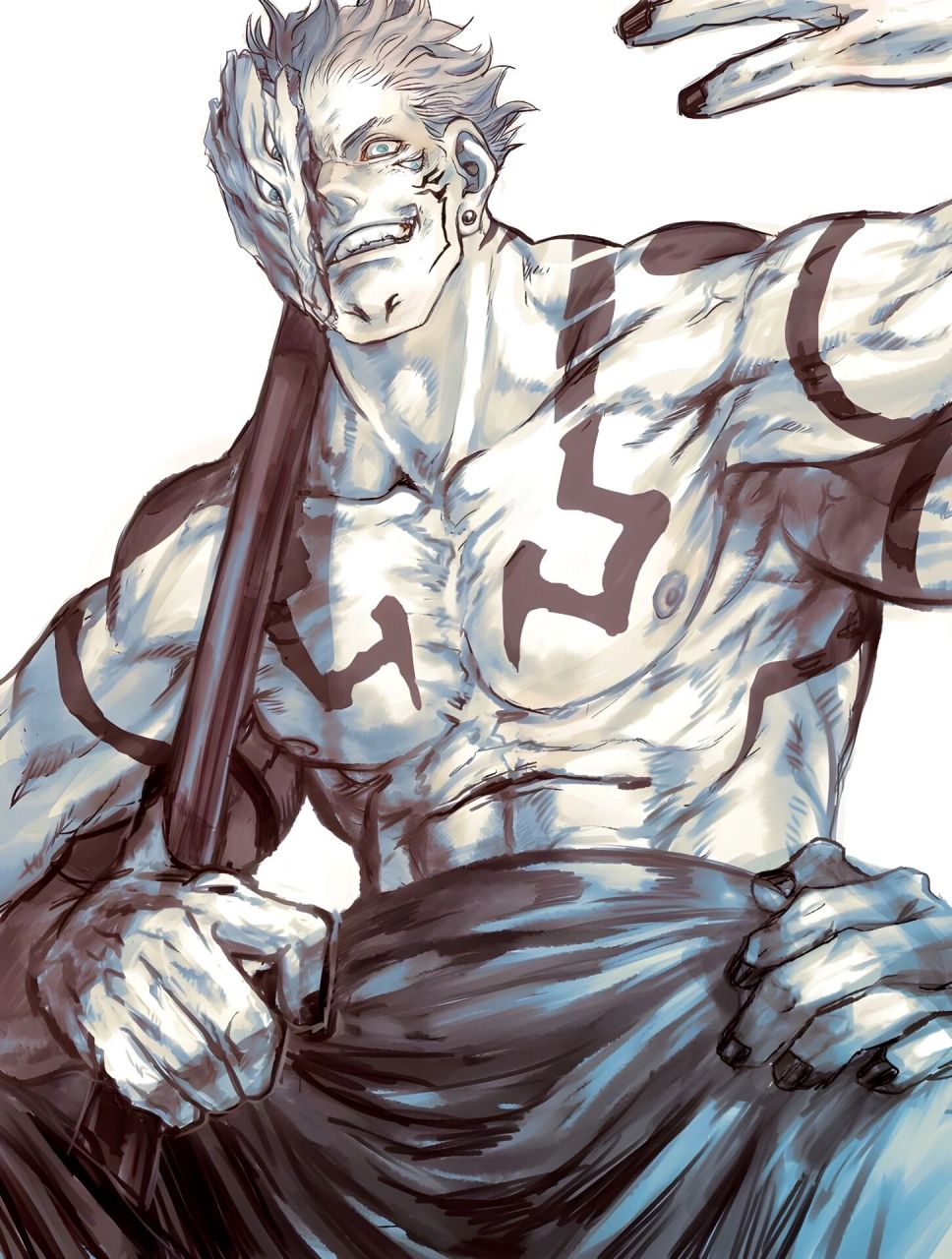 宿傩真身  	 图片均来自pin 如知道原作者请麻烦告知一下