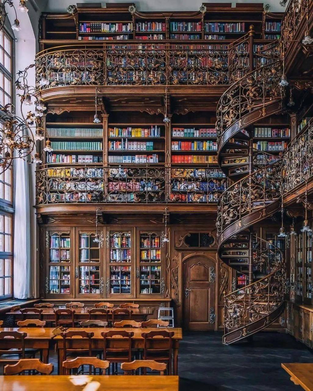 最美图书馆照片图片