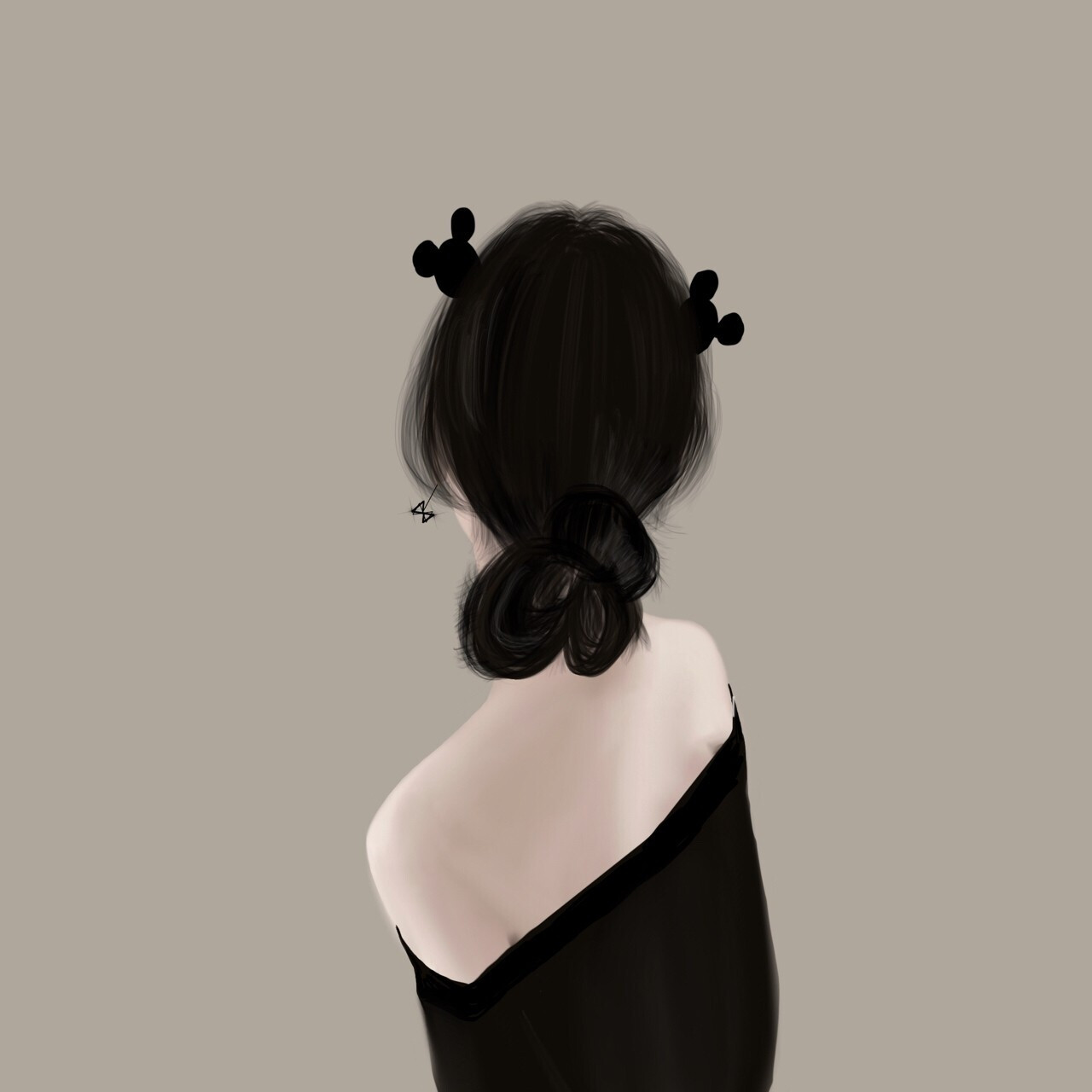 冷淡风女生背影头像 每个女生都会有一条白裙子 仙仙的 或青春俏皮 或