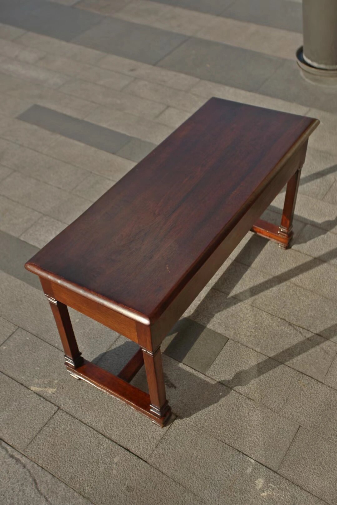 1940年代老上海西式老琴凳 非常难得的一件老家具,出自音乐学院.