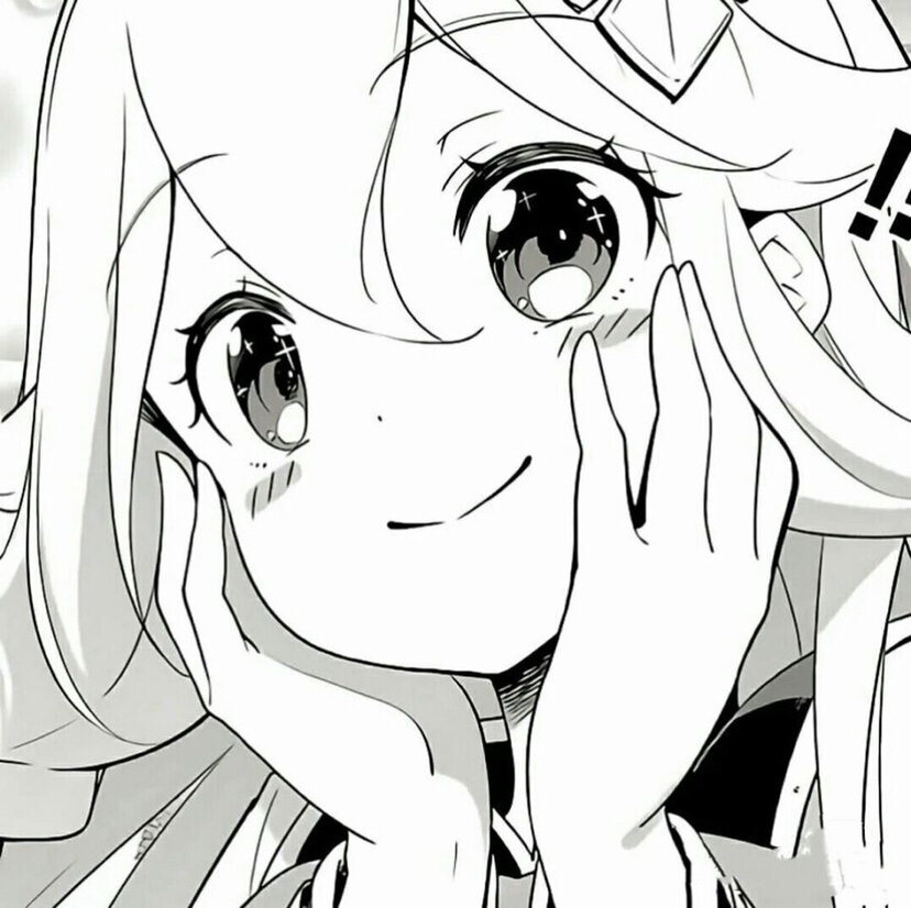 简约好看的黑白动漫头像