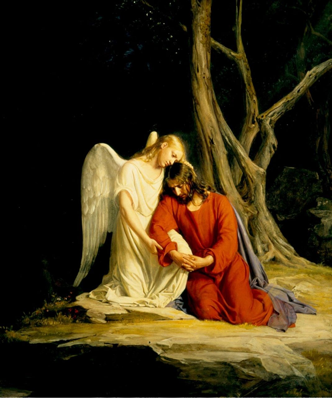 耶稣在客西马尼 christ in gethsemane 9996艺术
