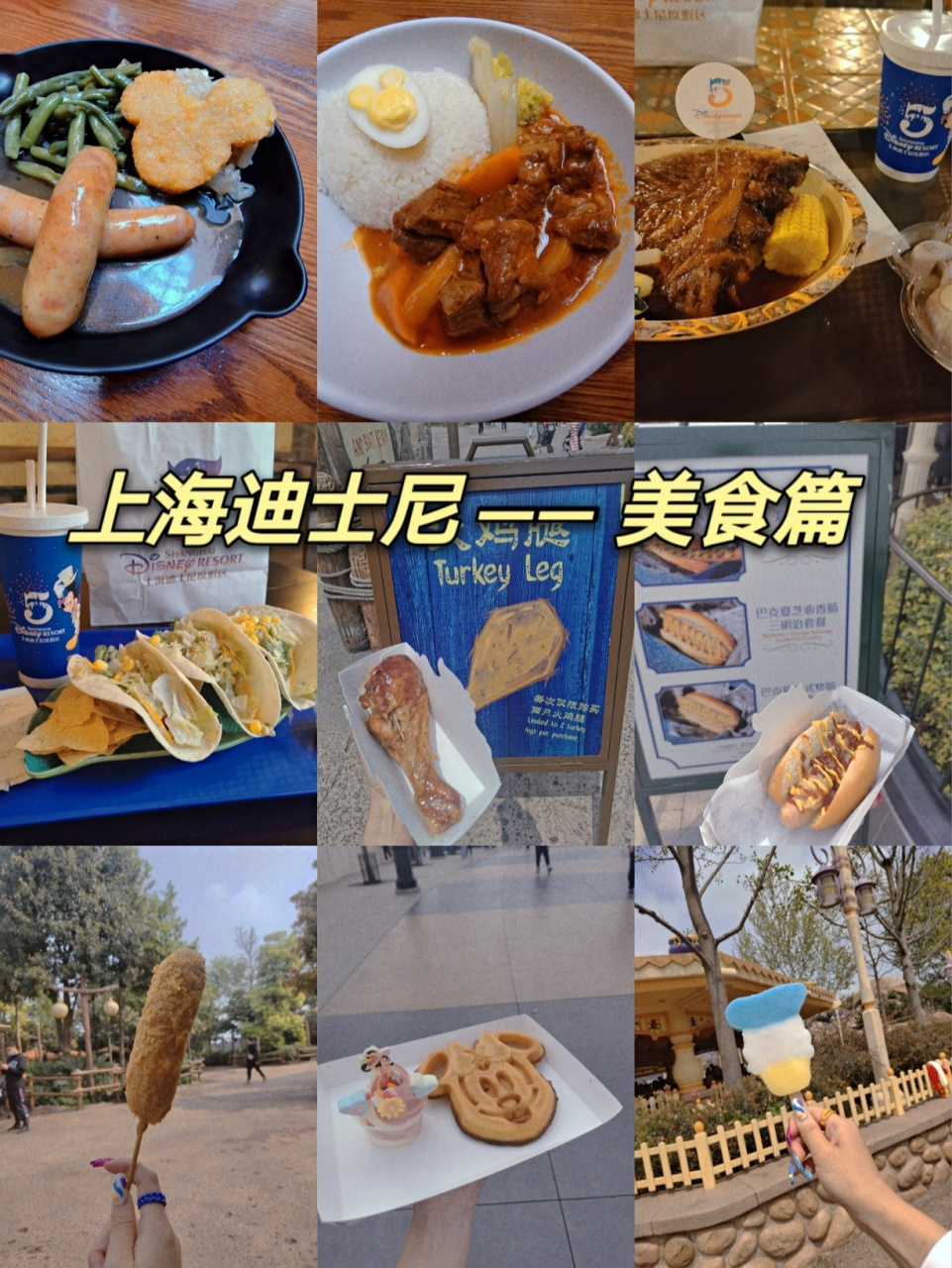 99迪士尼美食攻略—火鸡腿给我站c位75 93n刷过后我发现98