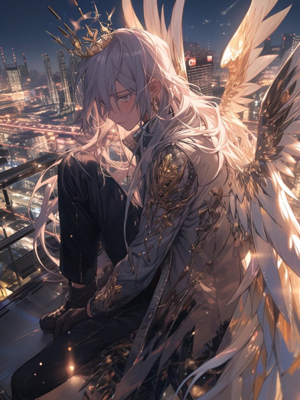 帅气男生头像(天使版)