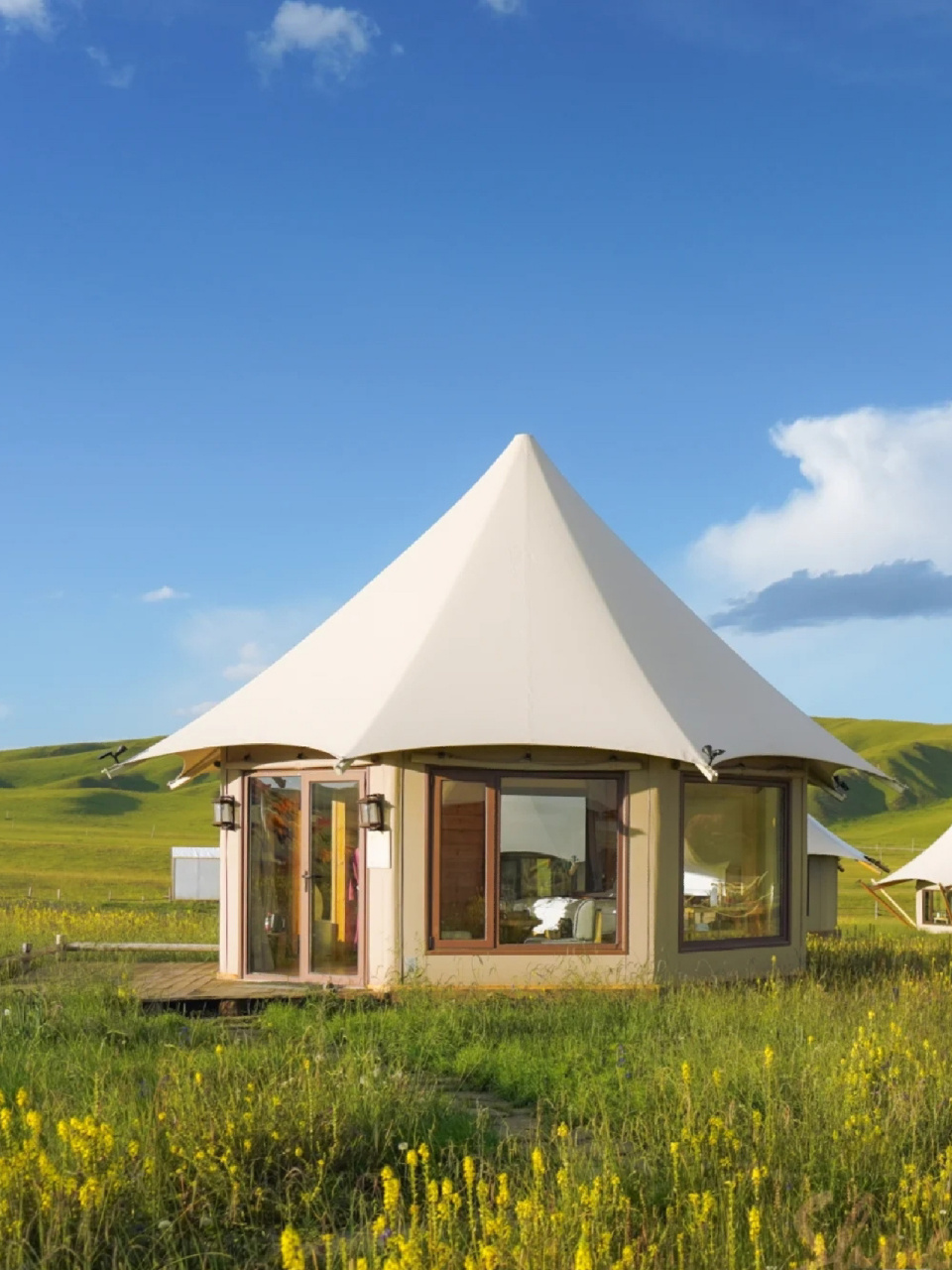 甘南野奢营地丨隐匿于草原的帐篷之家7815 99西北之旅不可错过