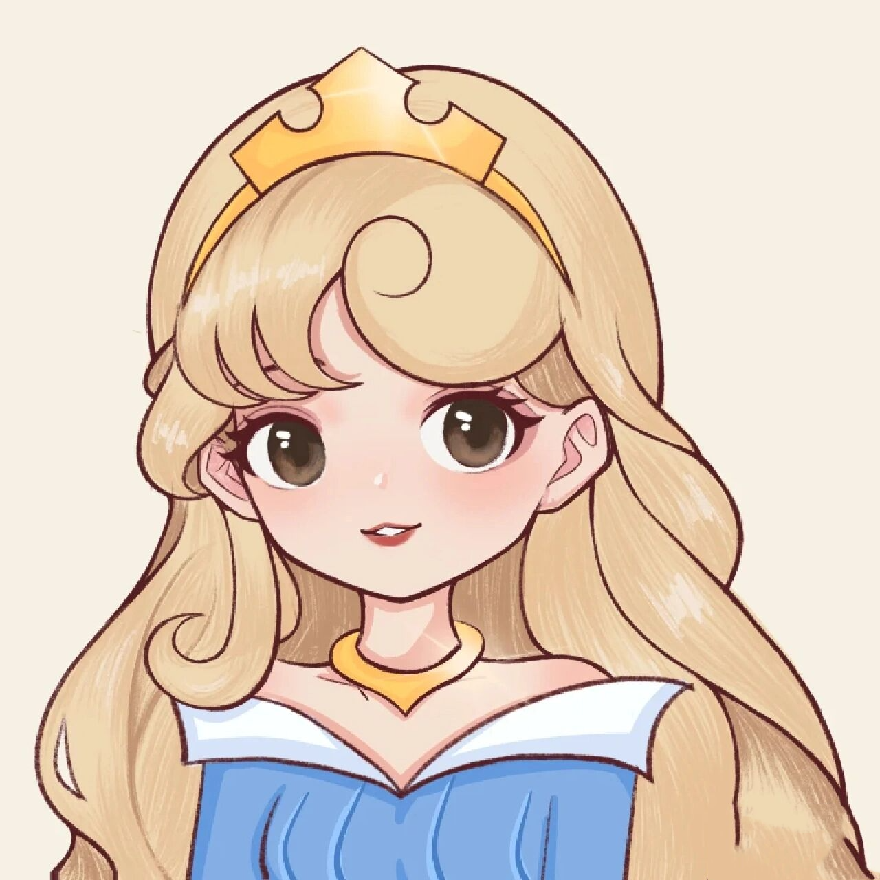 迪士尼公主头像大集合