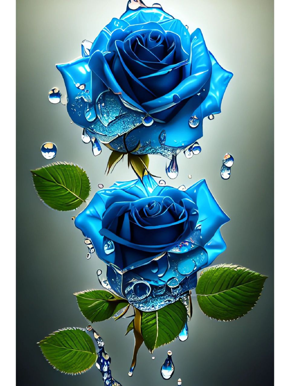蓝玫瑰壁纸手机壁纸图片