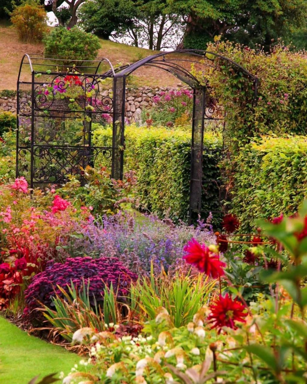 秋日里的英格兰花园~ .
