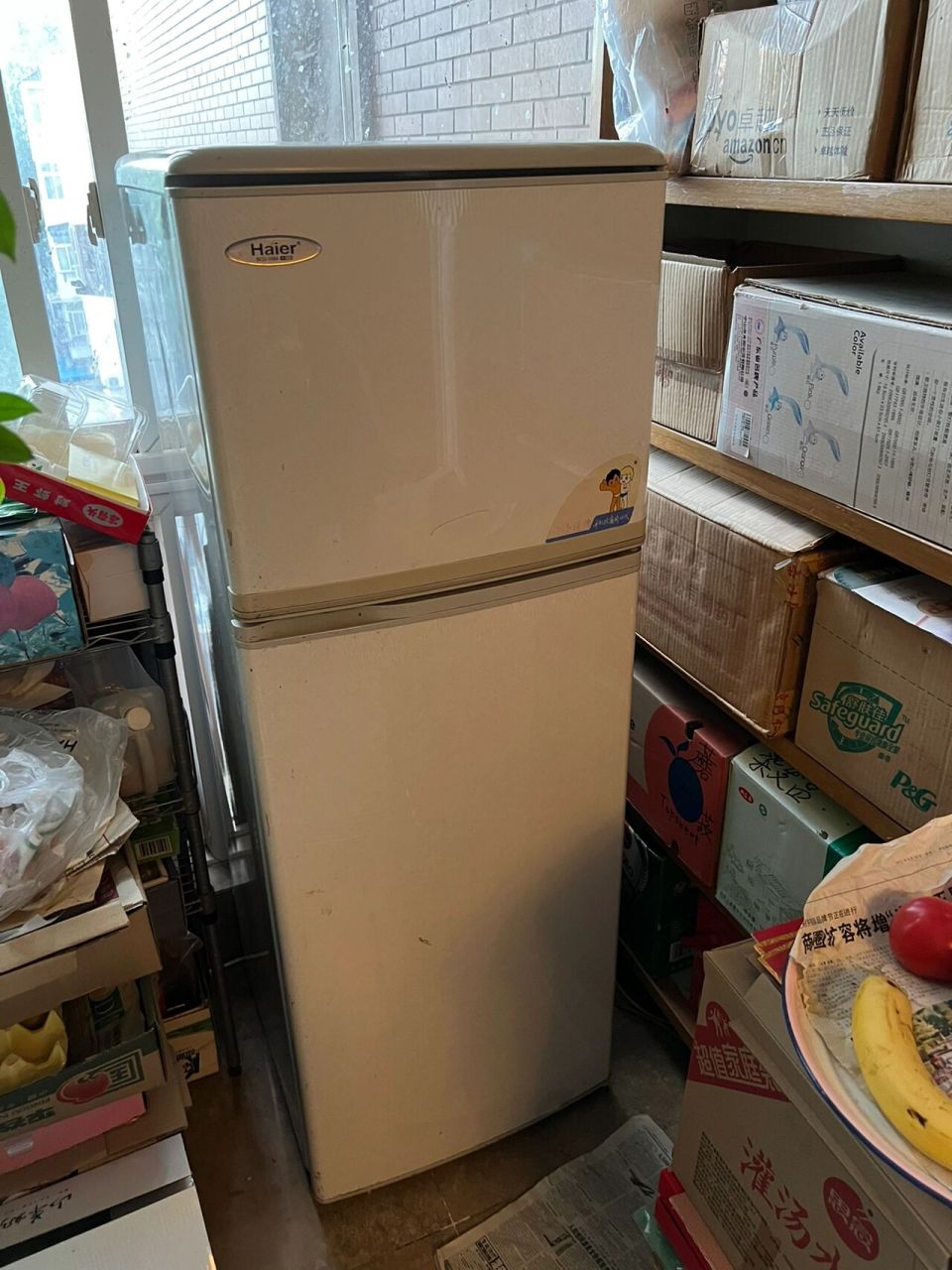 年龄比我大的古董冰箱海尔兄弟 从我记事起用到现在