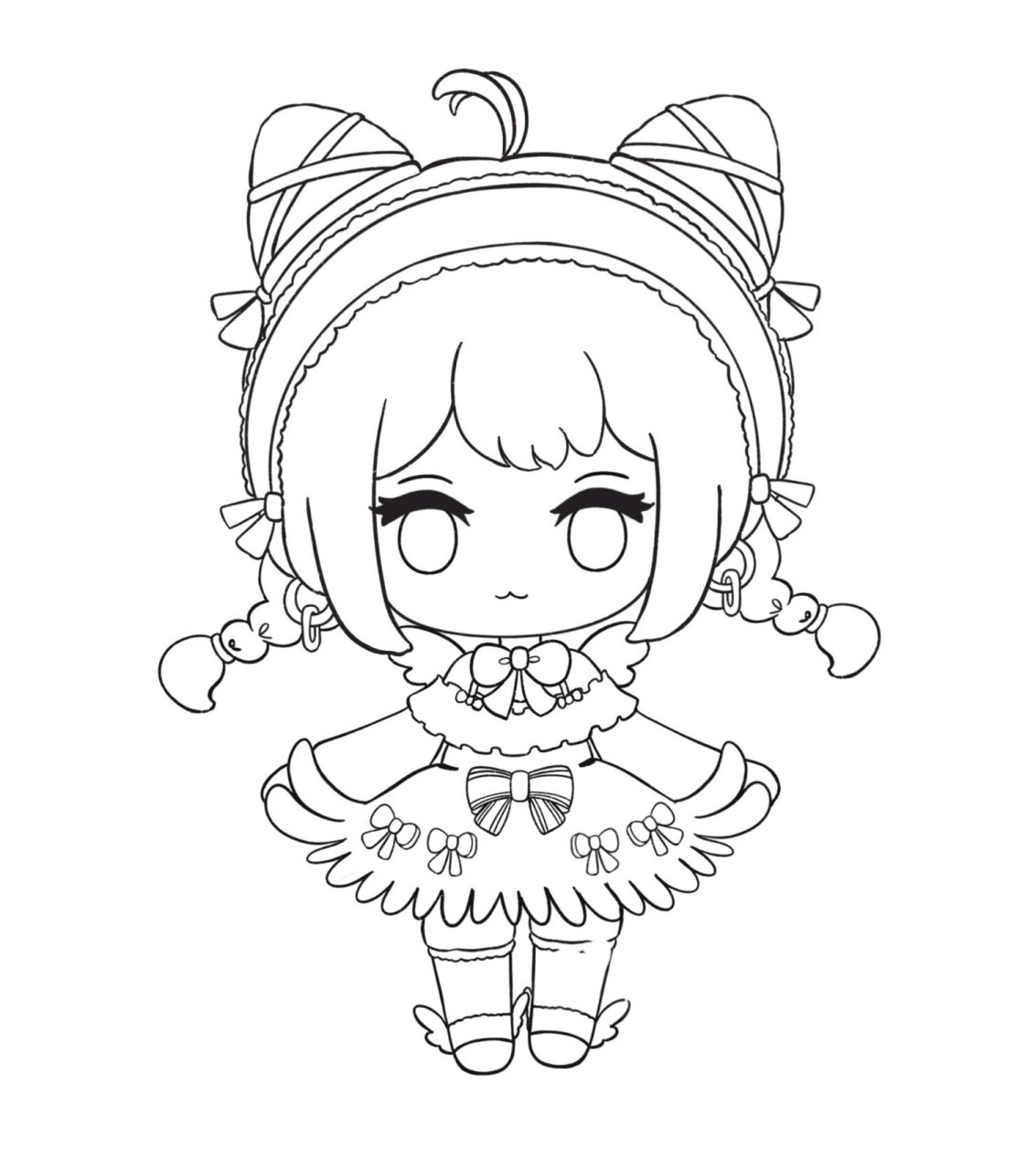 黑天鹅白天鹅 奥杰塔 简笔画 画画分解图 线稿,上色,铅笔图 迷你世界