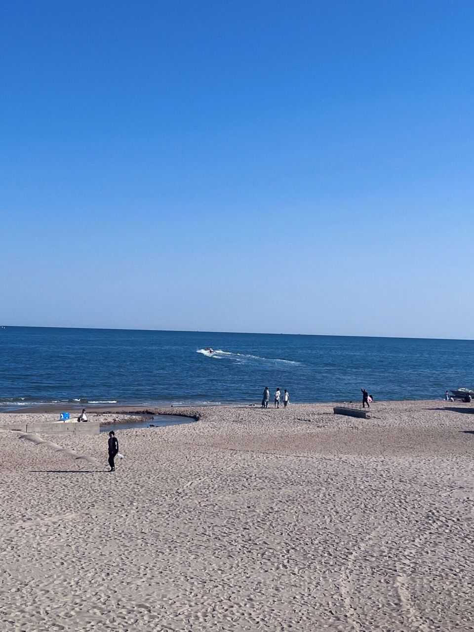 仙螺岛|或许自由更胜一筹 去打卡北戴河区的仙螺岛啦 海天一色 真的