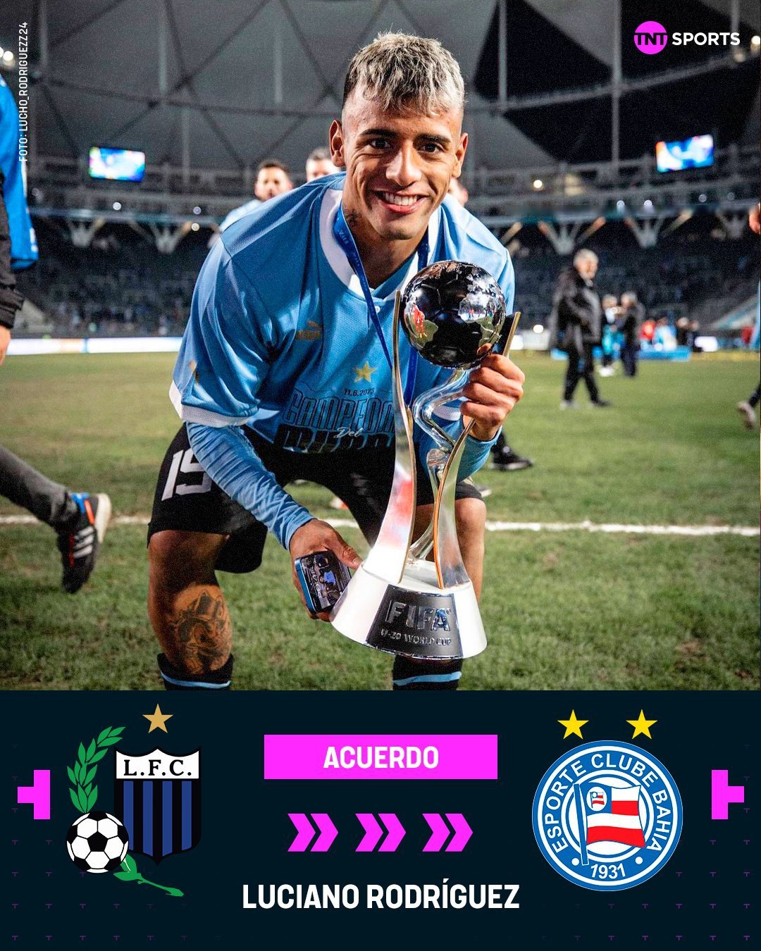 卢西亚诺·罗德里格斯将前往巴西