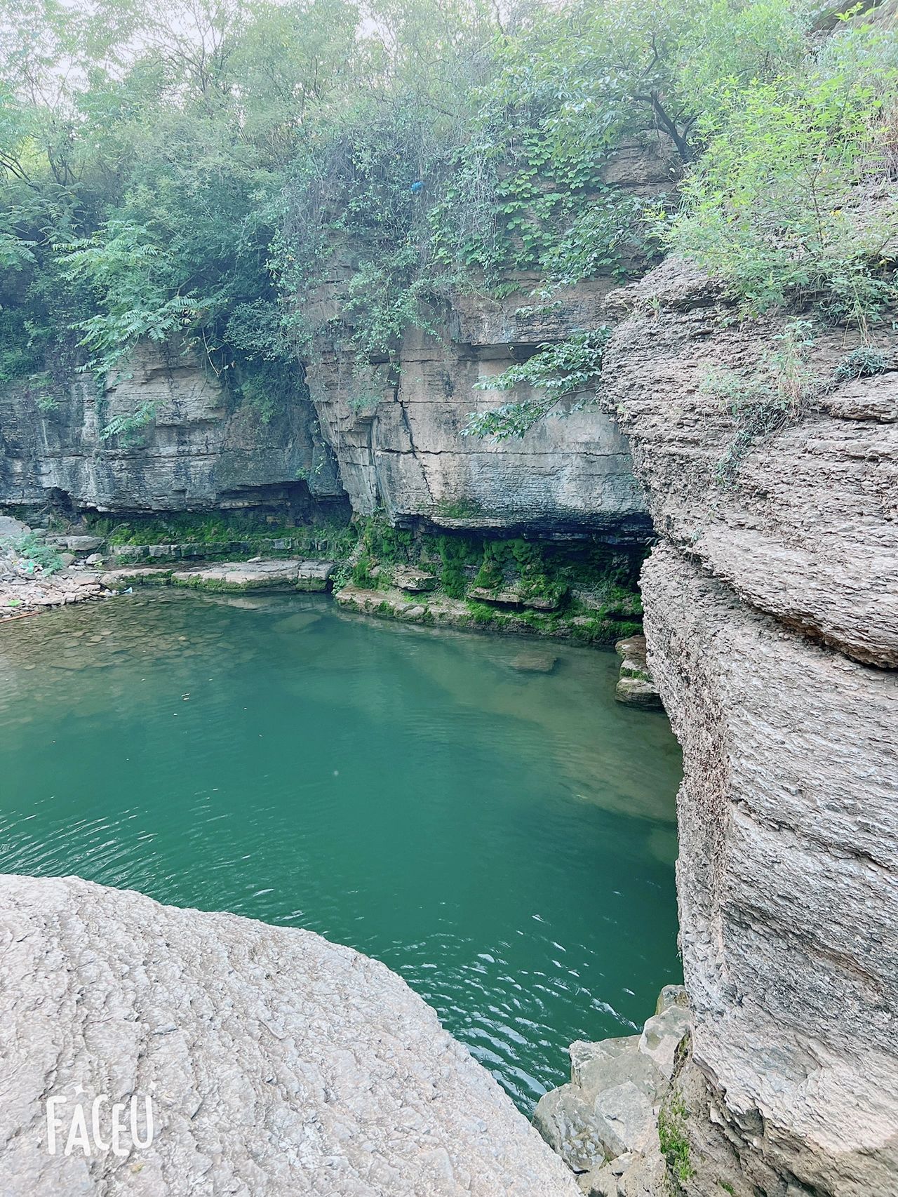 枣庄市山亭区龙床水库图片