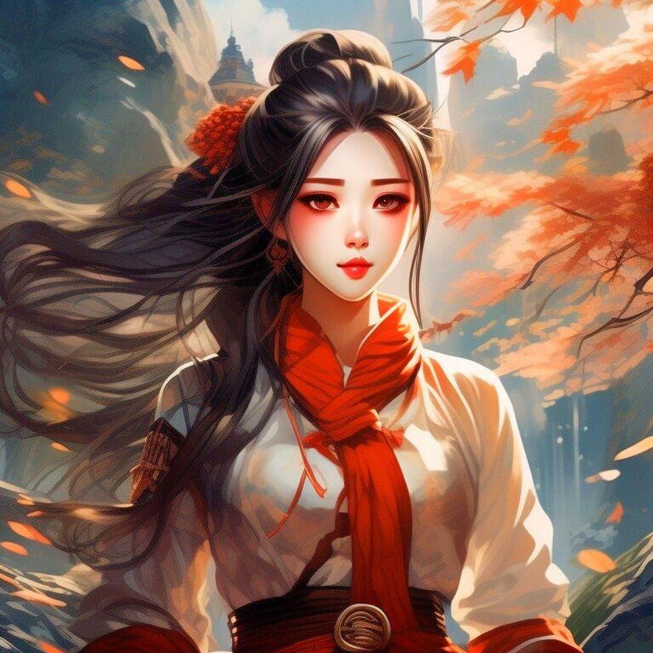 古装仙女插画图集 国漫国风 古风头像