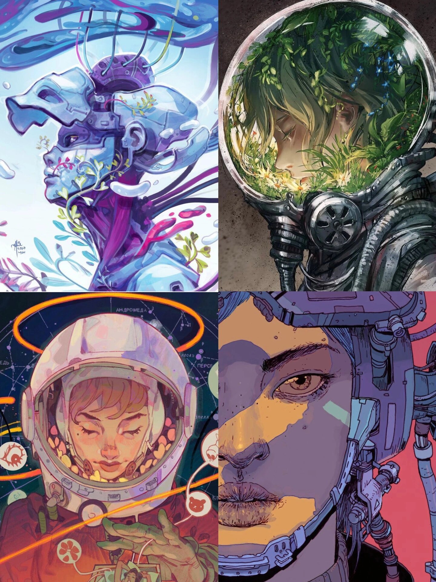 99考研手绘 | 科技/航天人物/人工智能合集