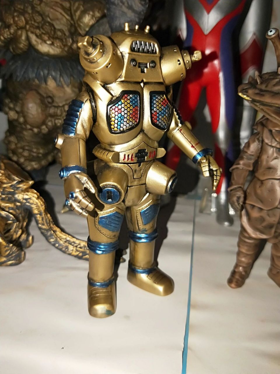 金古桥 金古桥,怪兽软胶重涂,初登场于赛文奥特曼,昭和经典怪兽,万代