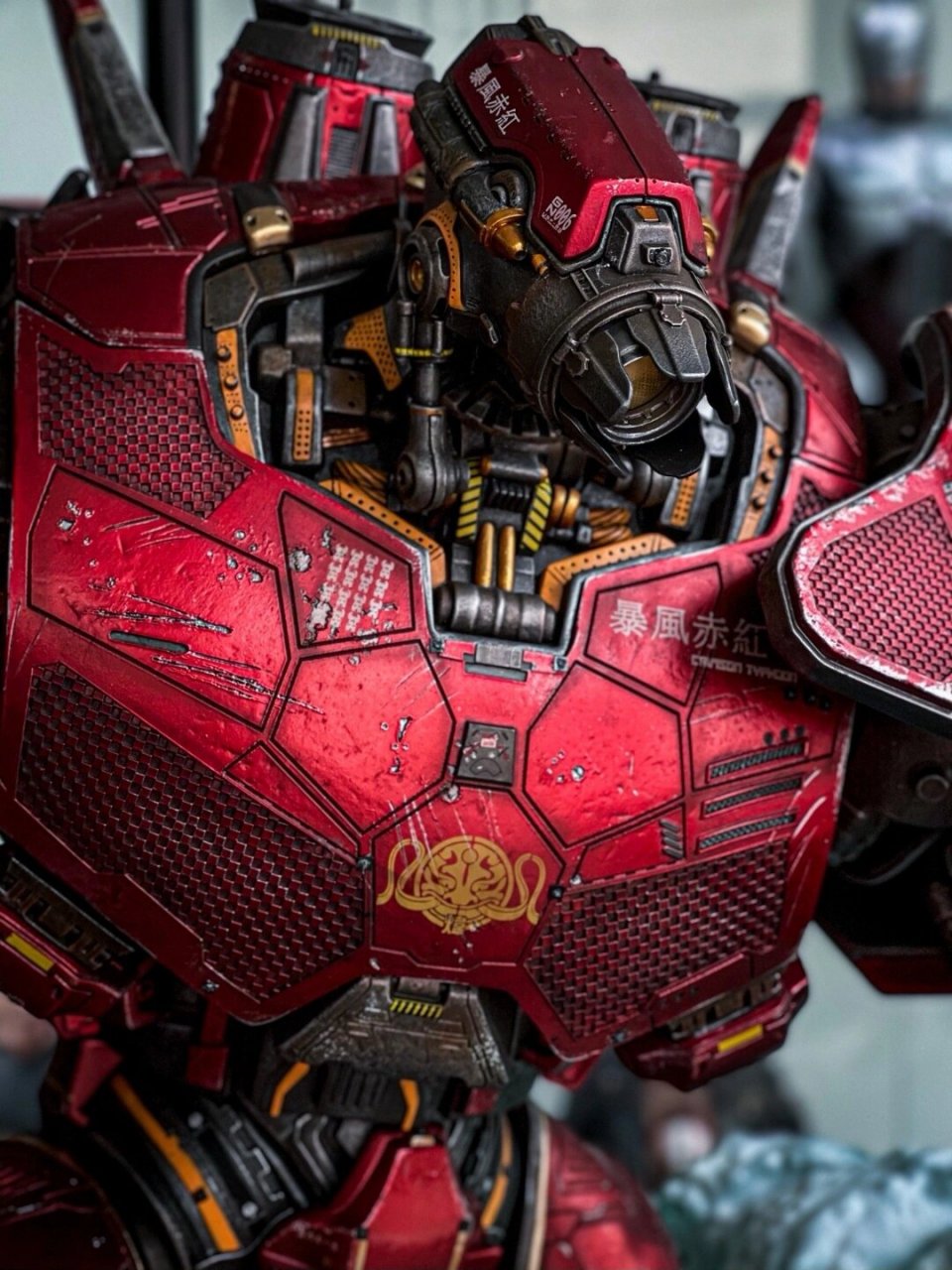 环太平洋 | 暴风赤红全身像 waystudios环太平洋系列暴风赤红全身像