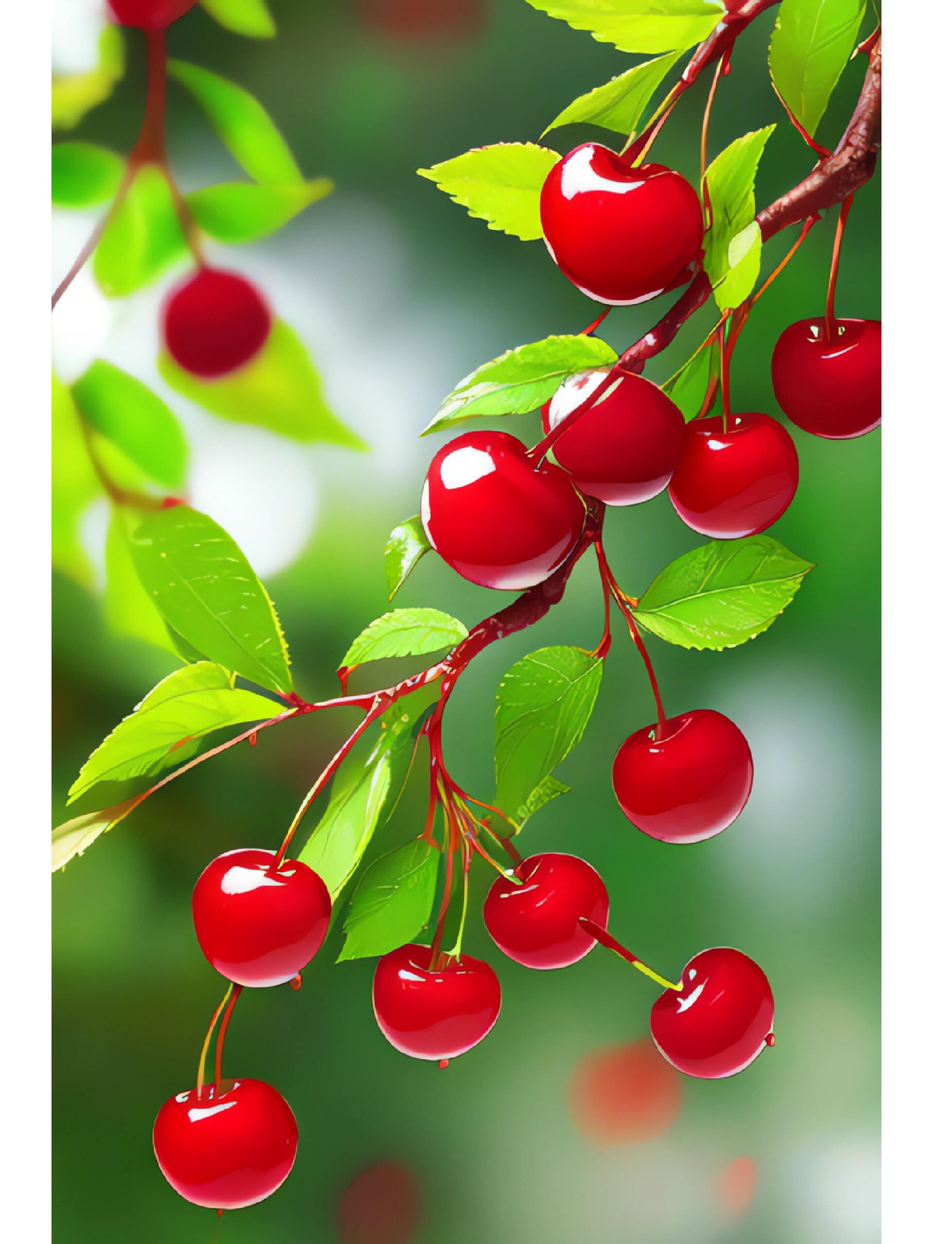 樱桃 漂亮的樱桃