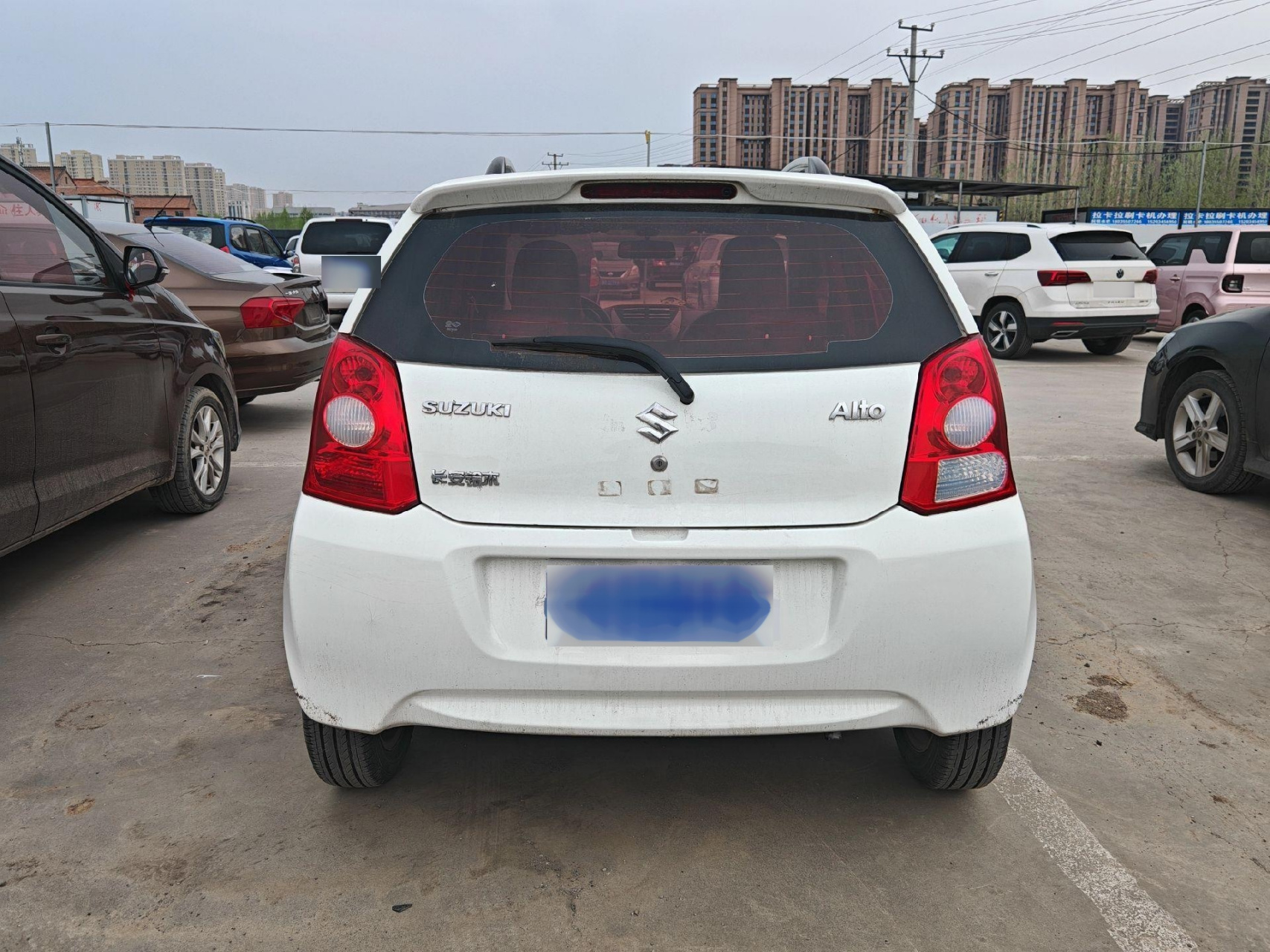 12年铃木奥拓,手动1.