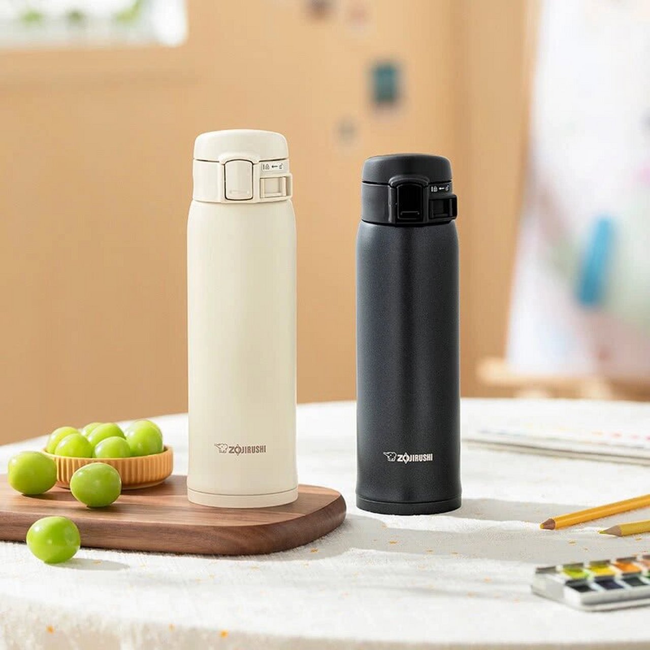 象印(zojirushi)泰国进口不锈钢保温杯 象印(zojirushi)进口不锈钢