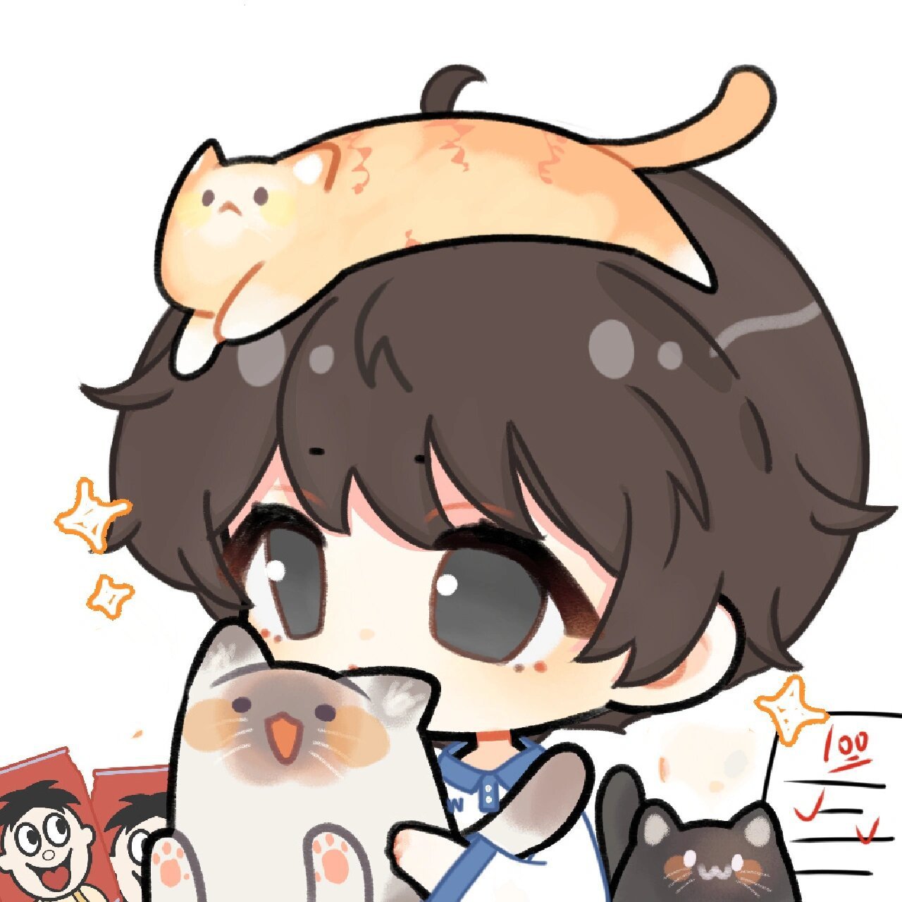 望仔丶贺朝,晚宁的q版好可爱