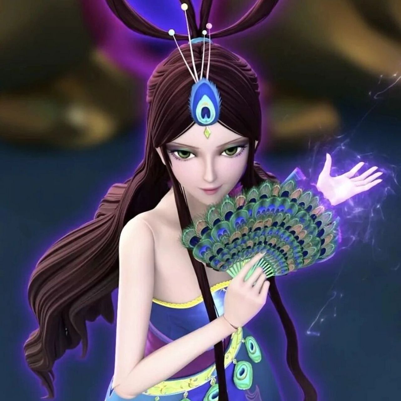 盘点叶罗丽黑化后的～黑孔雀 939393939797979898