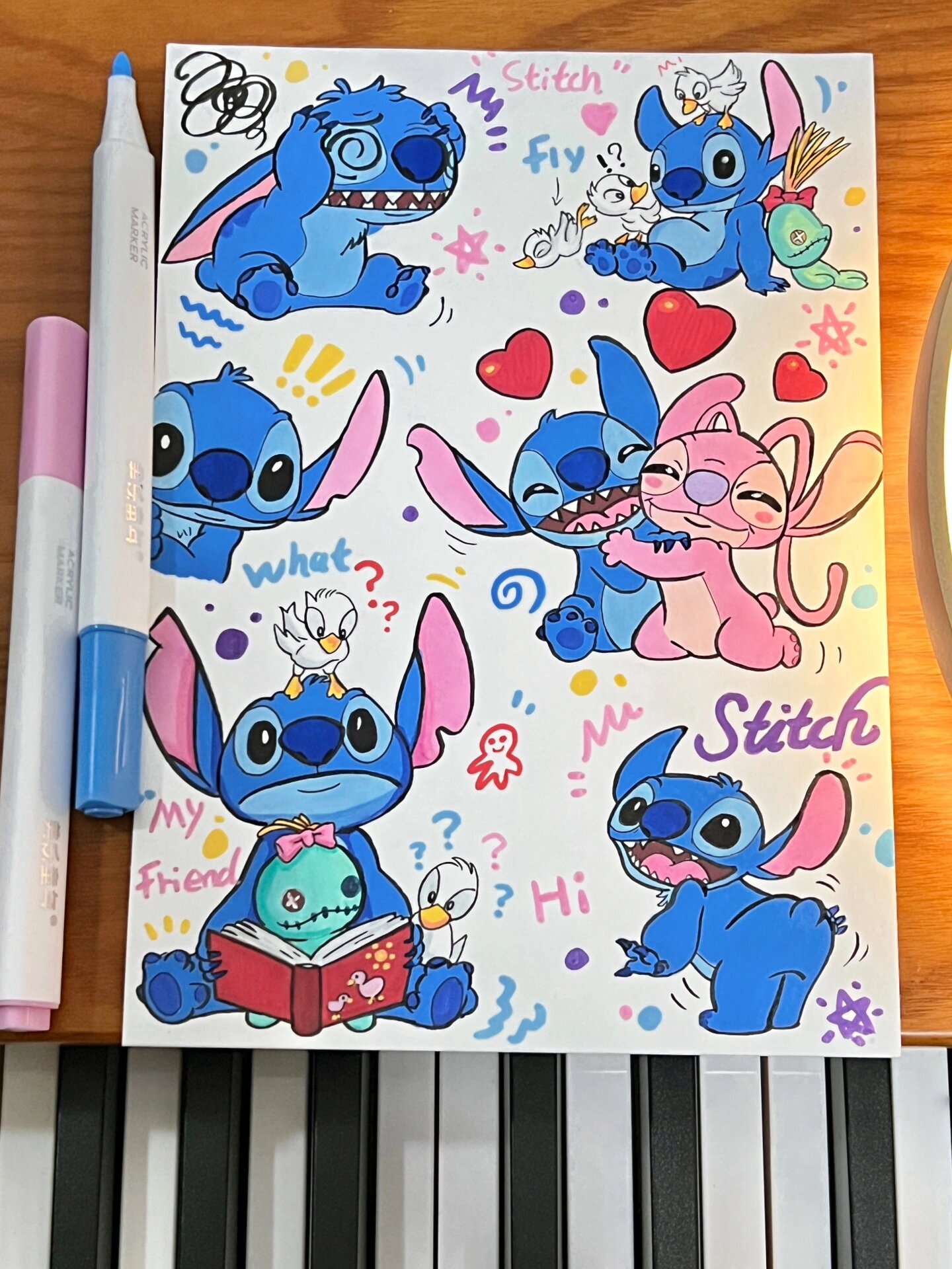 史迪仔手绘|附过程