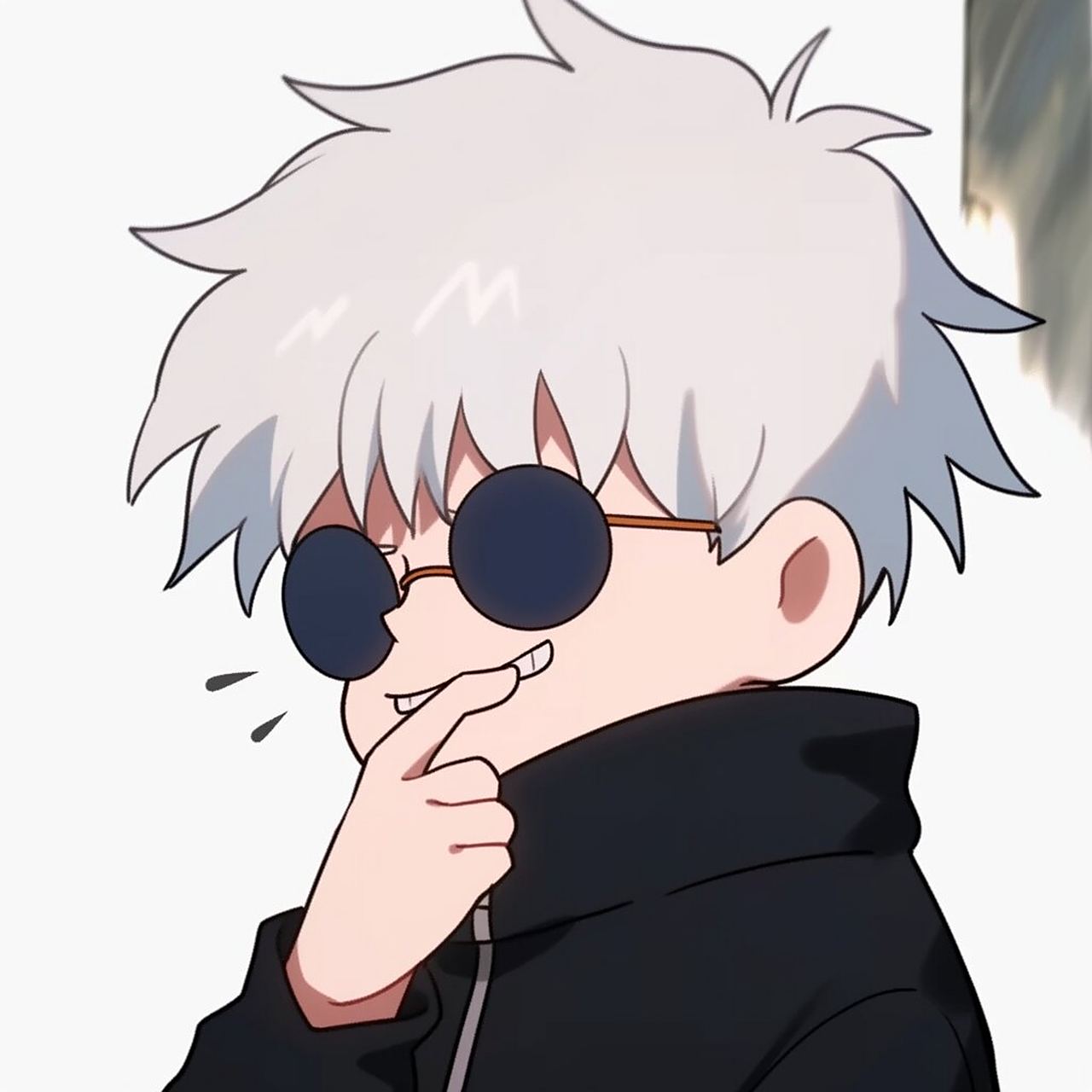 midjourney头像|咒术回战 五条悟老师q版头像一组