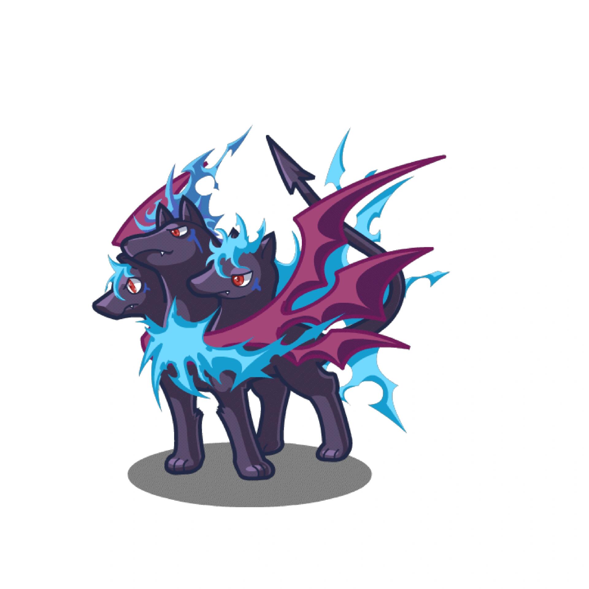 了吗 宠物:冥焱炼狱犬 宠物进化史:小地狱犬→地狱三头犬→炎魔地狱犬