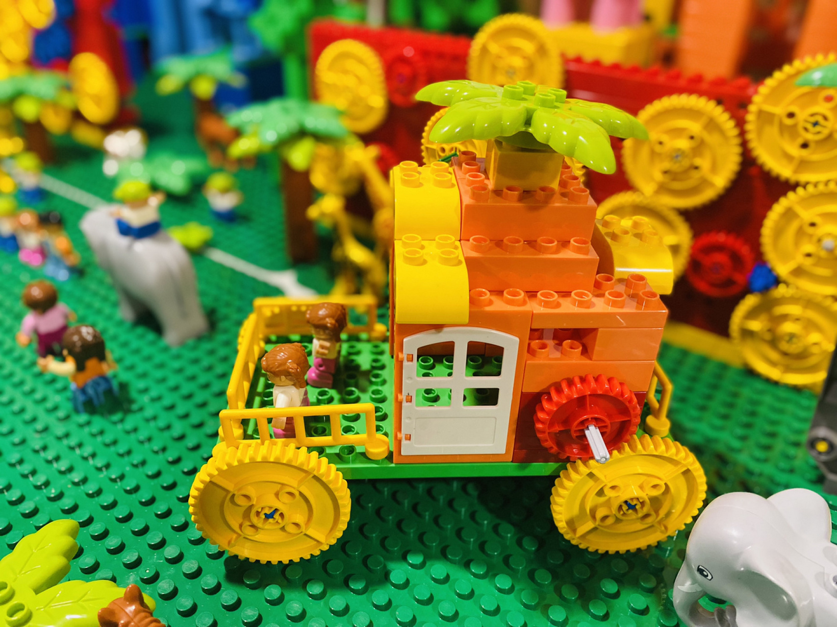 主题搭建 #乐高moc# #乐高控# #主题陪玩分享# #乐高大颗粒搭建