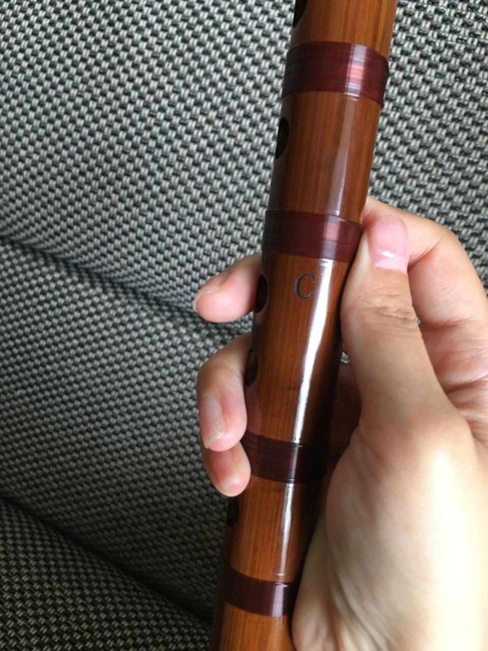 第一支高颜值高音质的c调笛子 断断续续学笛子那么多年,第一次买一支