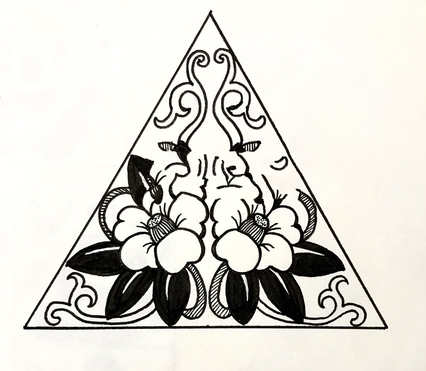 花卉纹样 适合纹样创作 临摹请标明出处