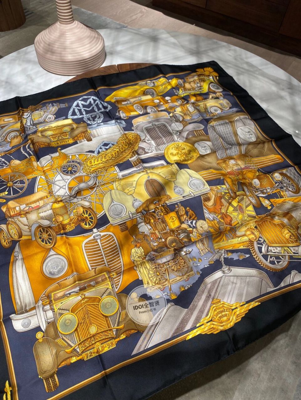 0609hermès丝巾老爷车大赏|绝版收藏爱马仕 06主题:automobile