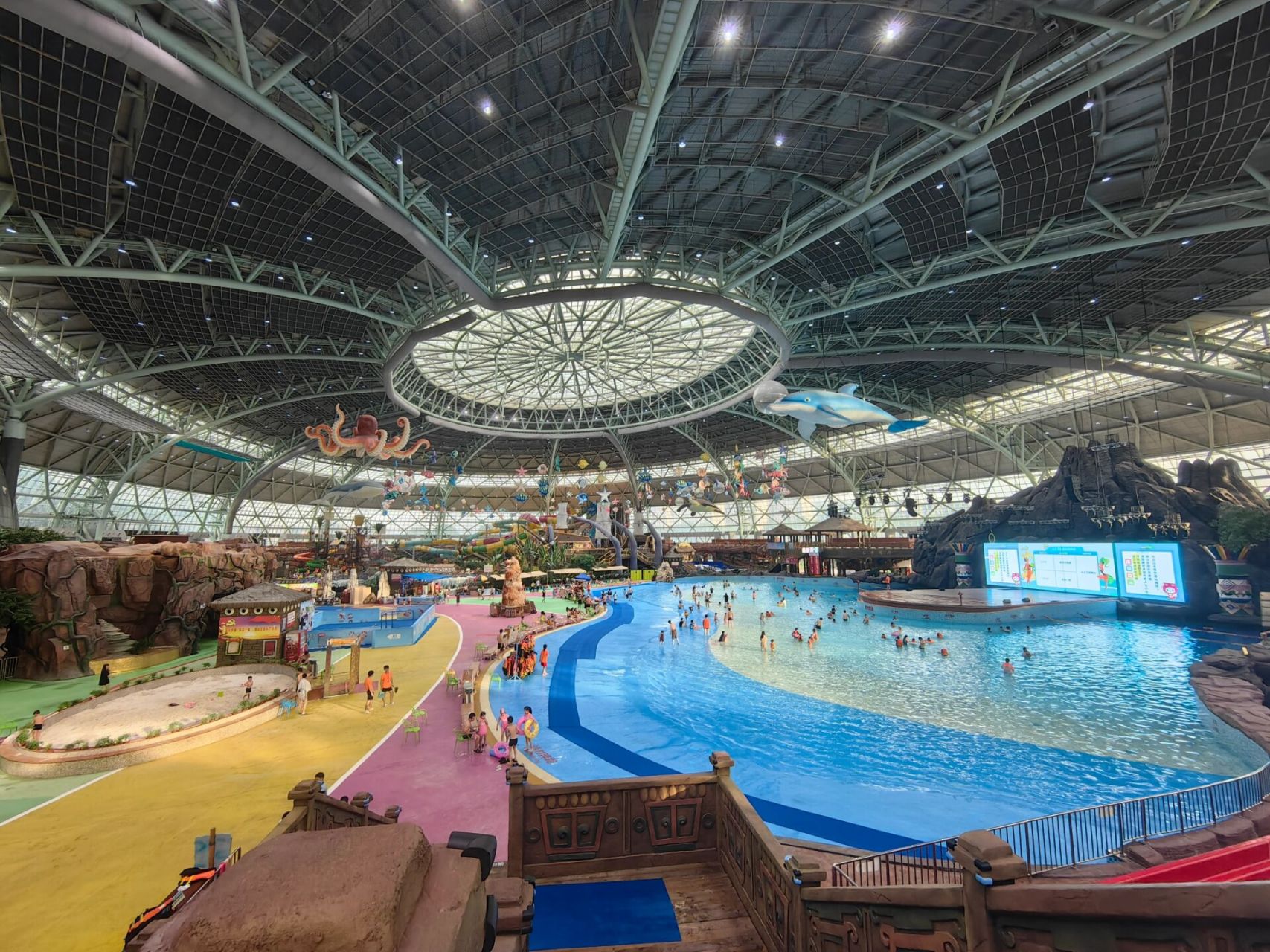 绍兴 东方山水乐园 水之王国 夏日好去处 原本计划在绍兴玩两天,再去