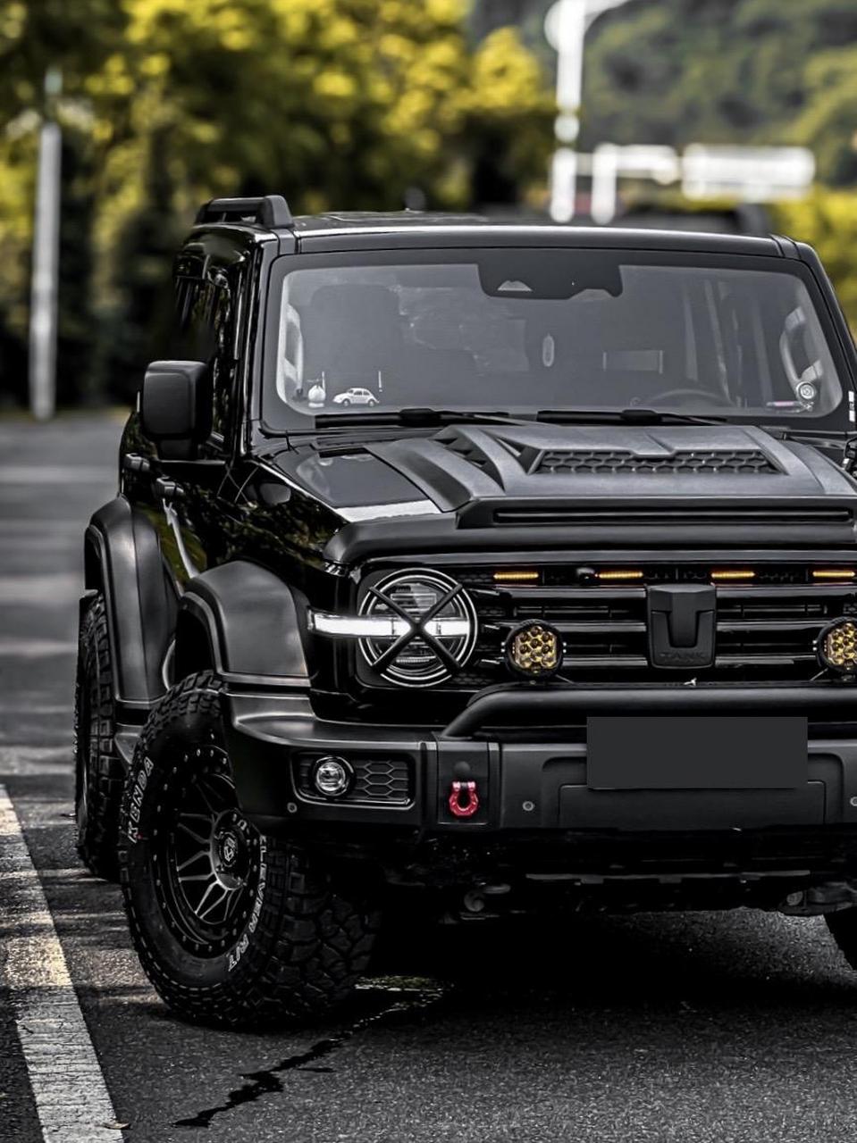 坦克300街拍 越野改装 硬派越野 坦克300汽车改装案例介绍 爱越野爱