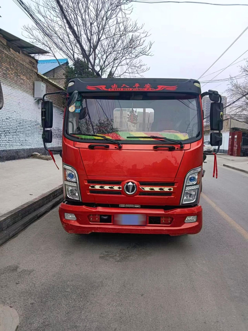 精品二手车(代客户销售) 19年4 奥驰v6 4米2平板车1台,潍柴4.